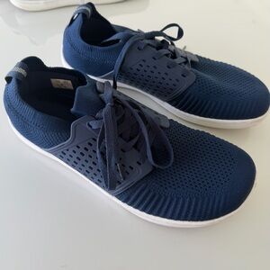 Whitin Barefoot Running minimalist Men's Navy Shoes size 12 wide zero drop